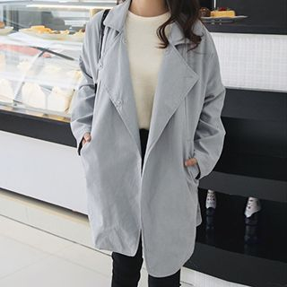 Hamoon Snap-Button Trench Coat