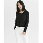 Round-Neck Dual-Pocket Cardigan от YesStyle.com INT Round-Neck Dual-Pocket Cardigan от YesStyle.com INT