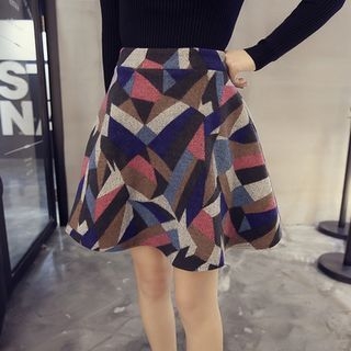 MayFair Pattern A-Line Skirt