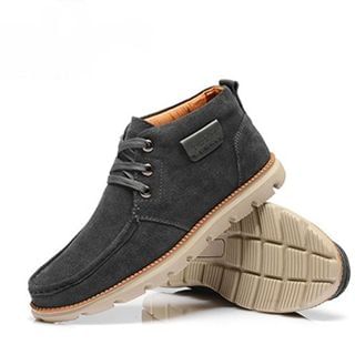 surom Genuine-Leather Chukka Boots