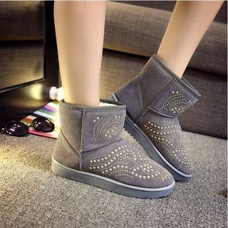 Wello Studded Short Snow Boots