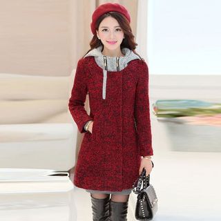 Orchid Bella Slim-Fit Hood Coat