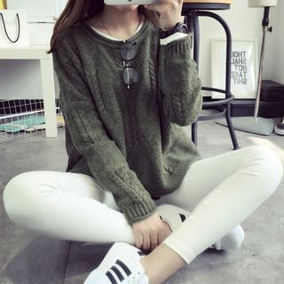 Qimi Ribbed Sweater