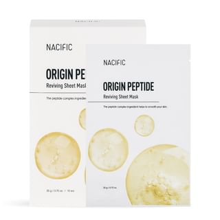 Nacific - Origin Peptide Reviving Sheet Mask Set 20g x 10 sheets