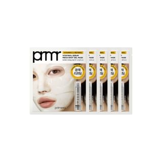 primera - Set de Mascarilla Facial Vitatinol Serum Mega-Shot Gel Mask Set