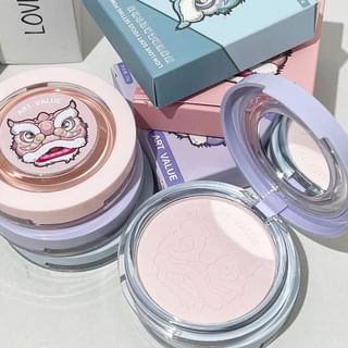 Art Value - Lion Dance Matte Soft Focus Pressed Powder - 3 Shades 02# Vitality Pink - 10G