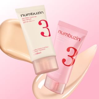 numbuzin - No.3 No Filter Tone-Up Sun Serum - 2 Types #01 Blur