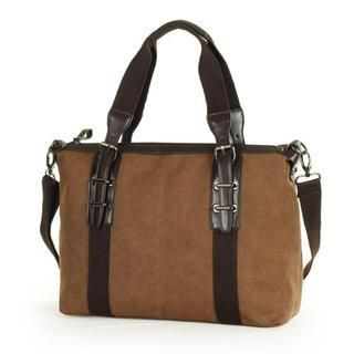 Moyyi Canvas Tote with Shoulder Strap