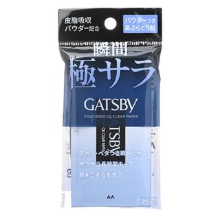 Mandom - Gatsby Powdered Oil Clear Paper - Mattierendes Papier