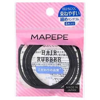 Chantilly - Hair Gum (Black) 4 pcs