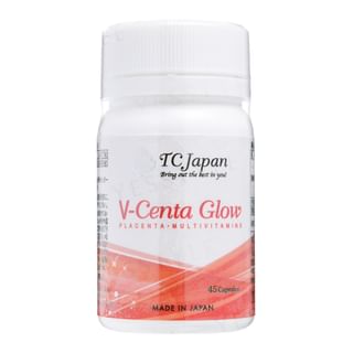 V-Centa Glow Placenta & Multivitamins Half Bottle 45 capsules