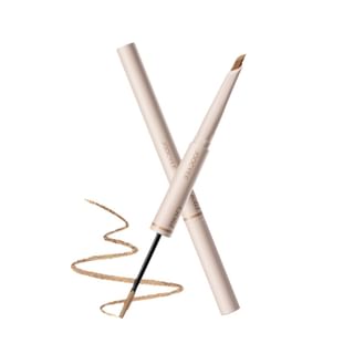 JOOCYEE - Dual-Ended Eyebrow Pencil & Cream 2.0 - 3 Colors 01 Light Ash Blonde