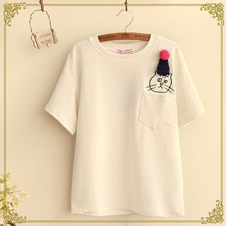 Maymaylu Dreams Cat Printed Tee