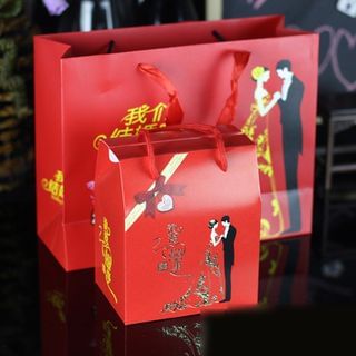 Rojo Wedding Gift Paper Bag Set
