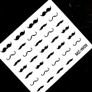 Benlyz Nail Art Sticker (W9) 1 sheet