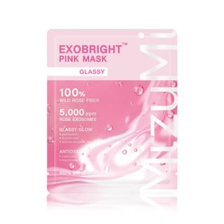 MizuMi - EXOBright Pink Mask Glassy Trial 1 pc