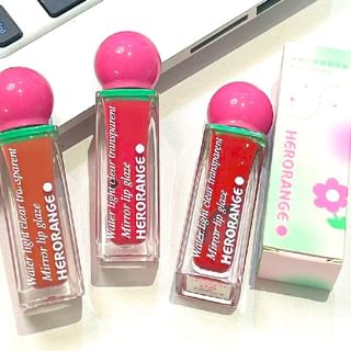 Herorange - Mirror Lip Glaze - (1-3) #01 - 4.5G