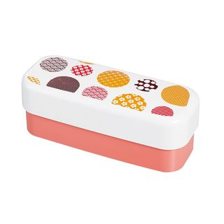 Hakoya Hakoya Slim Compact Lunch Box Mizutamamon White