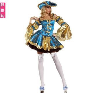 Cosgirl Pirate Queen Party Costume