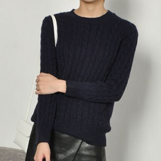 Pony's Tale Cable Knit Sweater