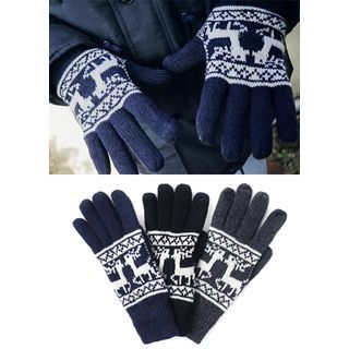 JOGUNSHOP Touchscreen Brushed-Fleece Lined Gloves
