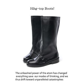 Ohkkage Genuine Leather Boots