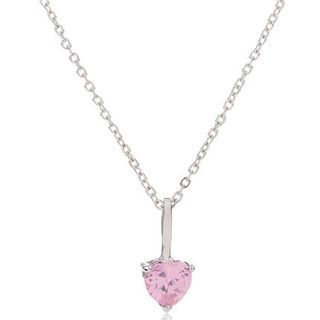 Best Jewellery Rhinestone Heart Necklace