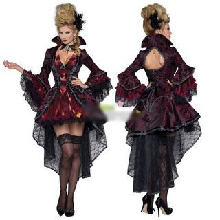 Cosgirl Halloween Vampire Party Costume