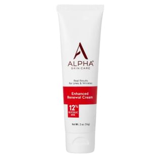 Alpha Skin Care - Enhanced Renewal Cream 12% Glycolic Aha 56G