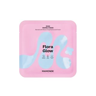 MAMONDE - Flora Glow Rose Marble Mask 36g x 1 sheet