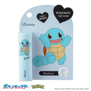 Lovisia - Pokemon Lip Cream 02 Zenigame Blueberry