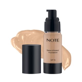 Note - Detox And Protect Foundation - 8 Shades 103# Pale Almond - 30Ml