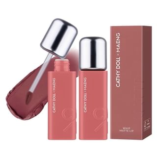 Cathy Doll - x Maeng Whip Matte Lip 04 Azuki