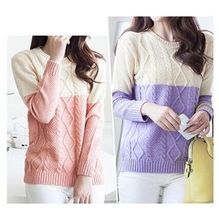 Rocho Two-Tone Sweater