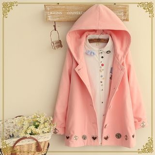 Fairyland Embroidered Hooded Coat