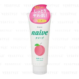 Kracie Naive Facial Cleansing Foam (Peach)