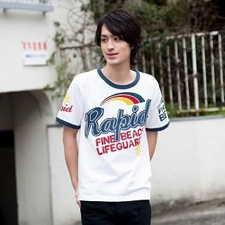 "Rapid" Appliqu  Ringer T-Shirt