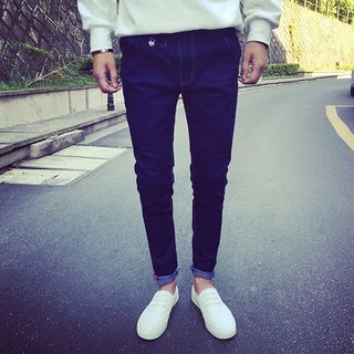 JUN.LEE Elastic Tapered Pants