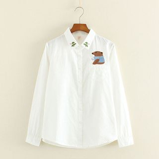 Mushi Embroidered Shirt