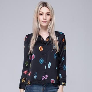 Singkbee Gem-Print Shirt