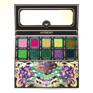 Anthemy - Green Snake 10-Color Chameleon Eyeshadow Palette #Green Snake