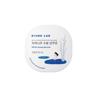 Round Lab - Birch Juice Moisturizing Uvlock Sun Cushion 15G