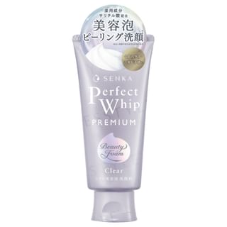 Shiseido - Senka Perfect Whip Premium Clear Beauty Face Foam 120g