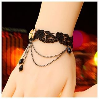 Amina Lace Chain Bracelet