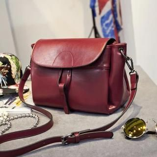 Clair Fashion Retro Faux-Leather Shoulder Bag