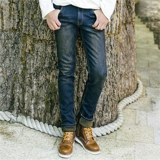 STYLEMAN Fleece-Lined Skinny Jeans