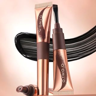 O.TWO.O - Peel-Off Eyebrow Tint - 2 Colors #02 Warm Brown - 7g