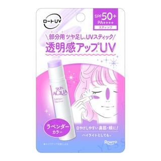 Rohto Mentholatum - Skin Aqua Tone Up UV Stick Lavender SPF 50+ PA++++ 4.3g