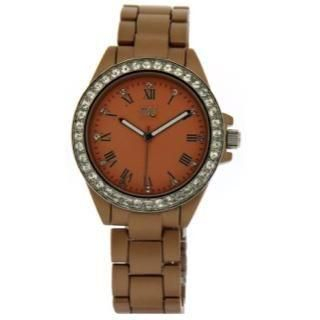 N:U - Not the Usual Aluminium-Effect Bracelet Wrist Watch Nude - One Size