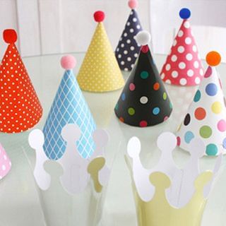 Rototo Deco Set of 11 : Kids Printed Party Hat
